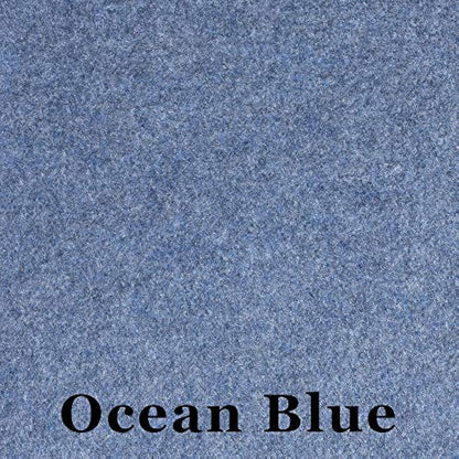 Van Lining Carpet - Choose Size and Colour - 4 Way Stretch Camper Conversion with Trimfix Adhesive (OCEAN BLUE, 2M X 2M + 2 TRIMFIX)