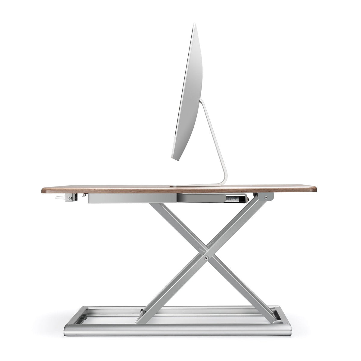 ThingyClub® Standing Desk Converter Height Adjustable Sit to Stand fits Laptop and Monitor, 765 x 51 mm working surface, 55~430mm Adjust Height