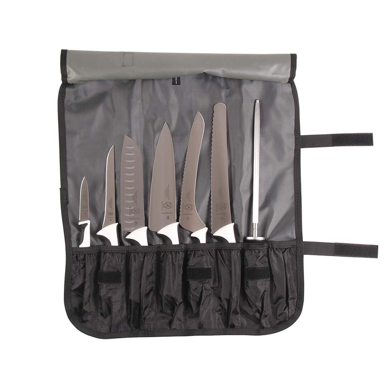 Mercer Culinary M21821WH Knife Set, Steel, White