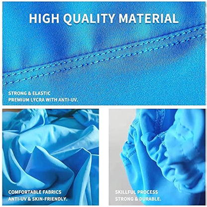 Floving Beach shade tent awning 4-5 people beach sunscreen anti-UV portable umbrella Sun Shelters (Green)