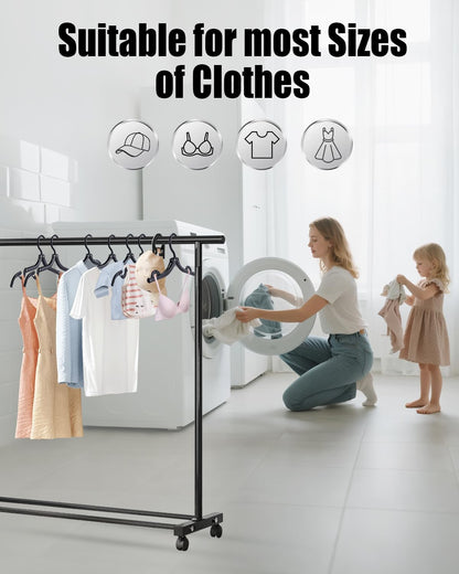 Sazfli 10-Pack Foldable Travel Hangers with Gift Box – Thickened ABS & Aluminum Clips, Non-Slip Design for Delicate Clothes, Compact 5.5x3 Inch