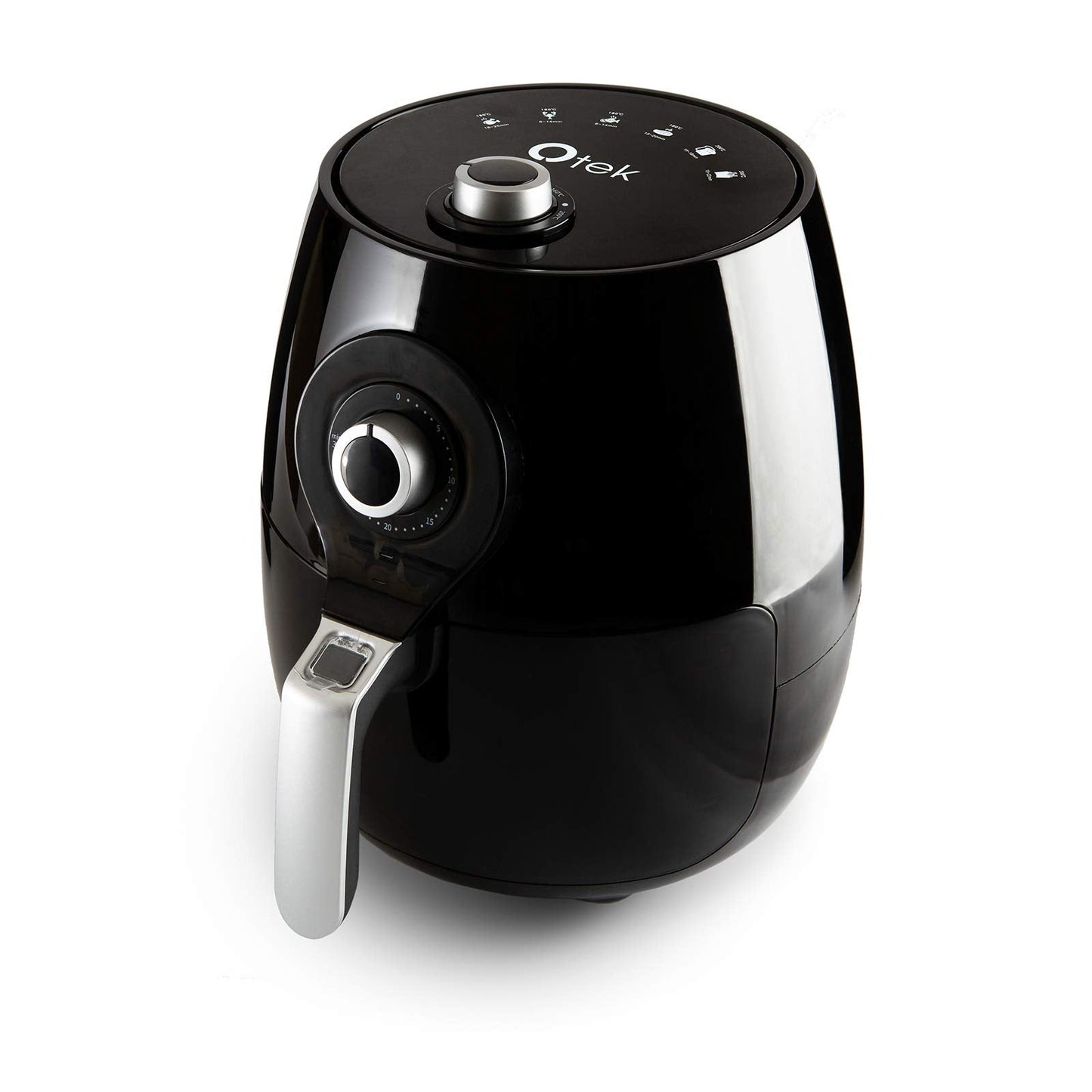 Otek 4.5L Air Fryer | 1450W | Low Fat | Healthier Oil Free Frying | Compact Cooker Oven | Timer | Rapid Heating & Air Flow Circulation | Adjustable