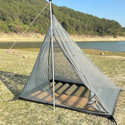 Camping Hot Tent with Wood Stove Jack Winter Teepee Tent 4 Season Backpacking Tent for Survival Hunting Military Fishing