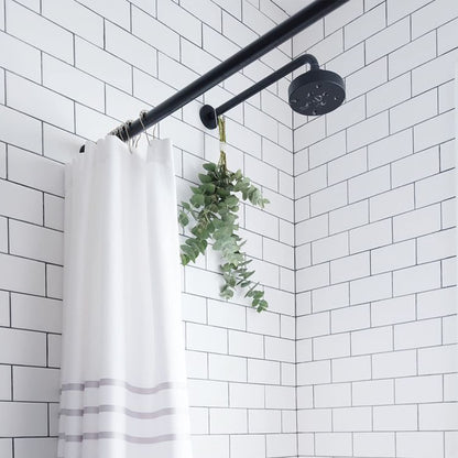 Smith’s® 14x Stainless Steel Shower Curtain Hooks | Chrome, Silver, Metal, Shower Rod & Rail Rings, & Roller Balls for Bathrooms | Rust-Resistant