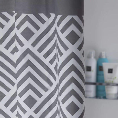 Sealskin Shower Curtain 233561312 angoli 180 cm Grey
