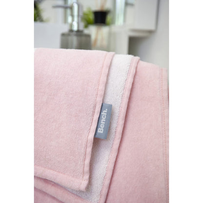 Herding Bench beach and sauna towel, pastel colours, 80 x 180 cm, 100% cotton, velour, with hanger, colour: Pink, item no.: 6112602537