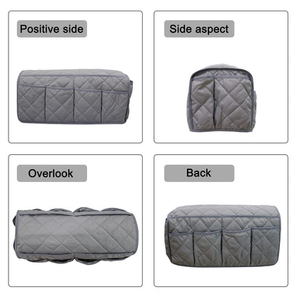 Lyirfan Sofa Armrest Organizer Non-Slip Sofa Storage Organizer Caddy Remote Control Holder with 14 Pockets,for Cell Phone,TVRemote Control,Magazines