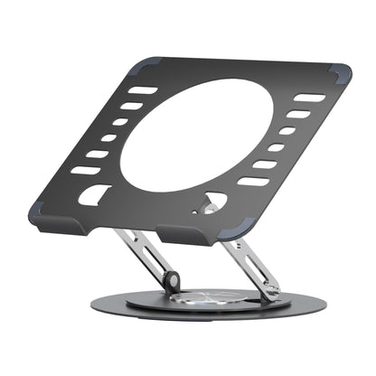 Uwenkjie Portable laptop stand, 360 degree rotation, ergonomically designed foldable computer stand, adjustable height