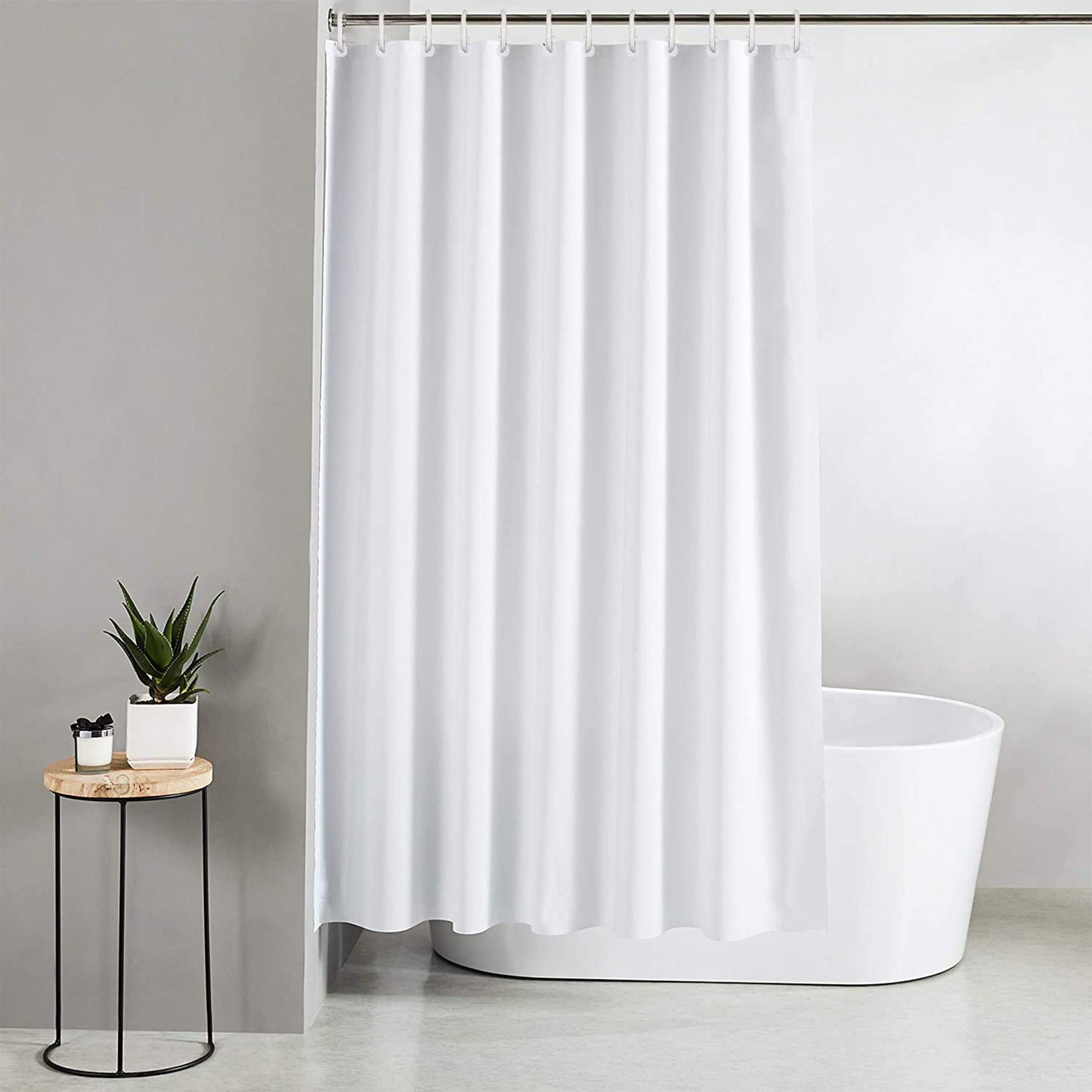 Blue Canyon Extra Wide Shower Curtains | 100% Polyester Shower Curtain | Anti-Bacterial Surface Treatment | Water Repellent| Weighted Hem | 250 X