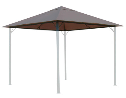 Quick-Star Replacement Roof for Garden Gazebo 3 x 3 m Taupe Antique Gazebo Roof Replacement Cover