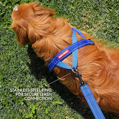 EZYDOG Quick Fit Dog Harness | Small, Medium, Large, K9, Reflective Stitching, Water Resistant Materials, No Pull (Corduroy)