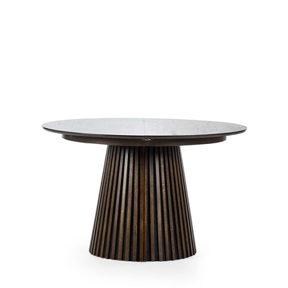 Julian Bowen Arya Extending Dining Table for 4-8, Brown - H75xW200xD120cm