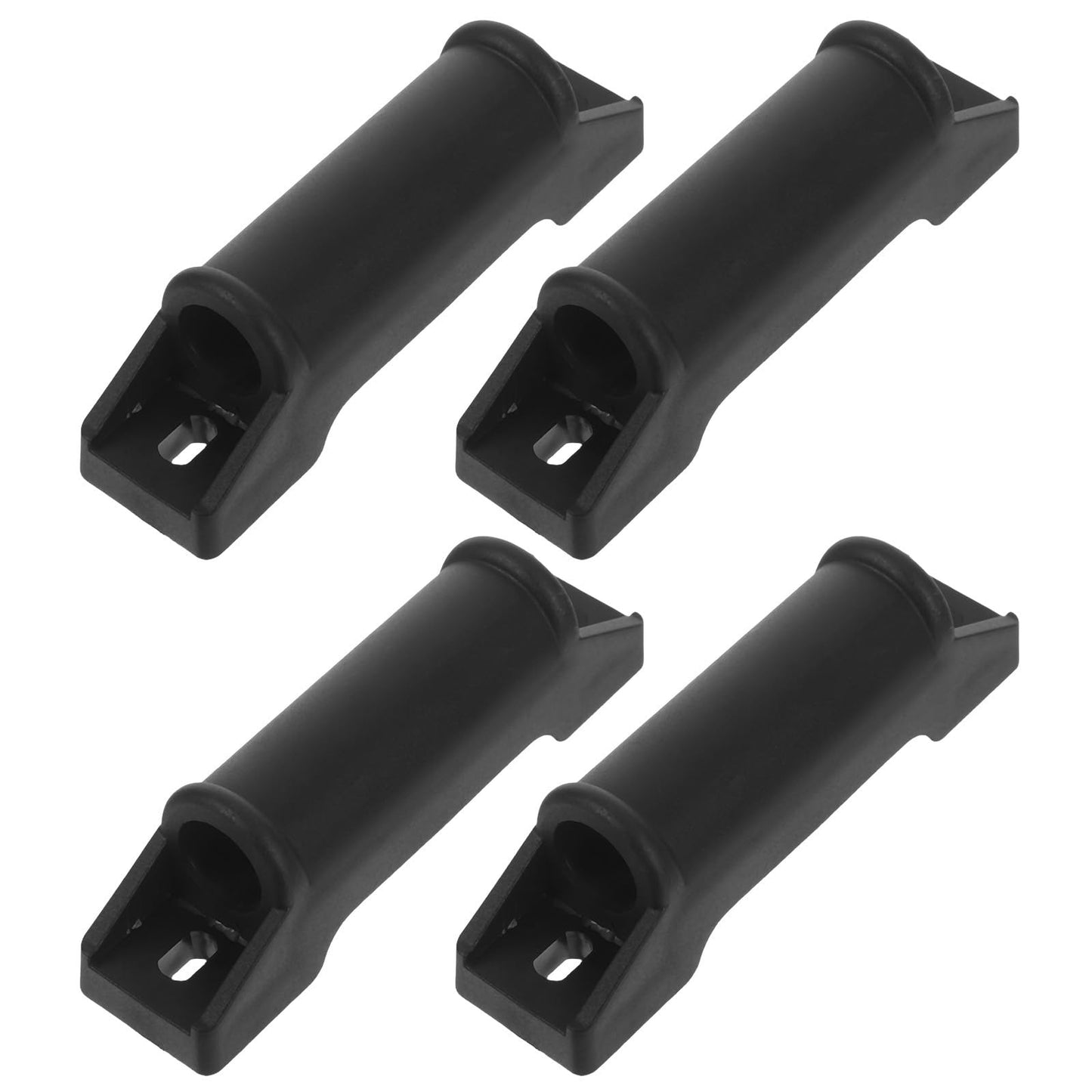 SHINEOFI 4Pcs Desk Chair Footrest Sliders Replacement Parts Ergonomic Footrest Attachment for Office Gaming Chairs Smooth Edges Easy Installation