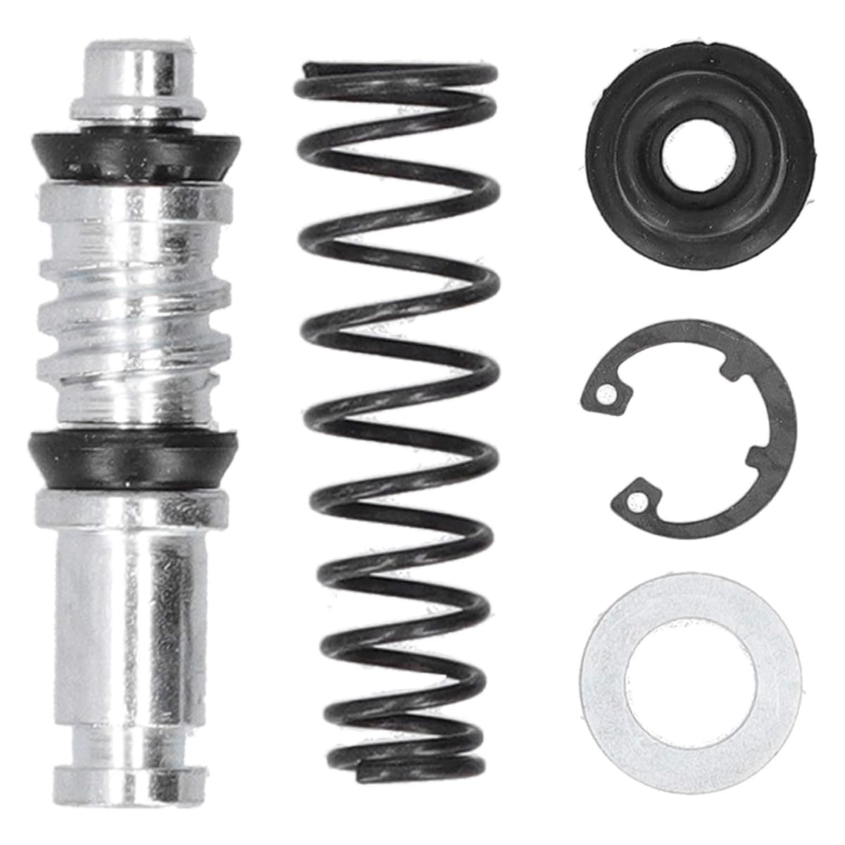 VOANZO 2 sets Master Cylinder Rebuild Kit for Motorcycle Clutch and Brake Pump Repair 12.7mm Master Cylinder Piston Rods and Accessories