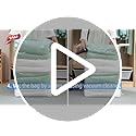 TAILI Vacuum Storage Bags 4 Pack, Jumbo Cube Storage Bags 80x100x38 CM, Forest Green Large Vacuum Sealer for Duvets Beddings Comforters Clothes,Easy Compression,Space Saver