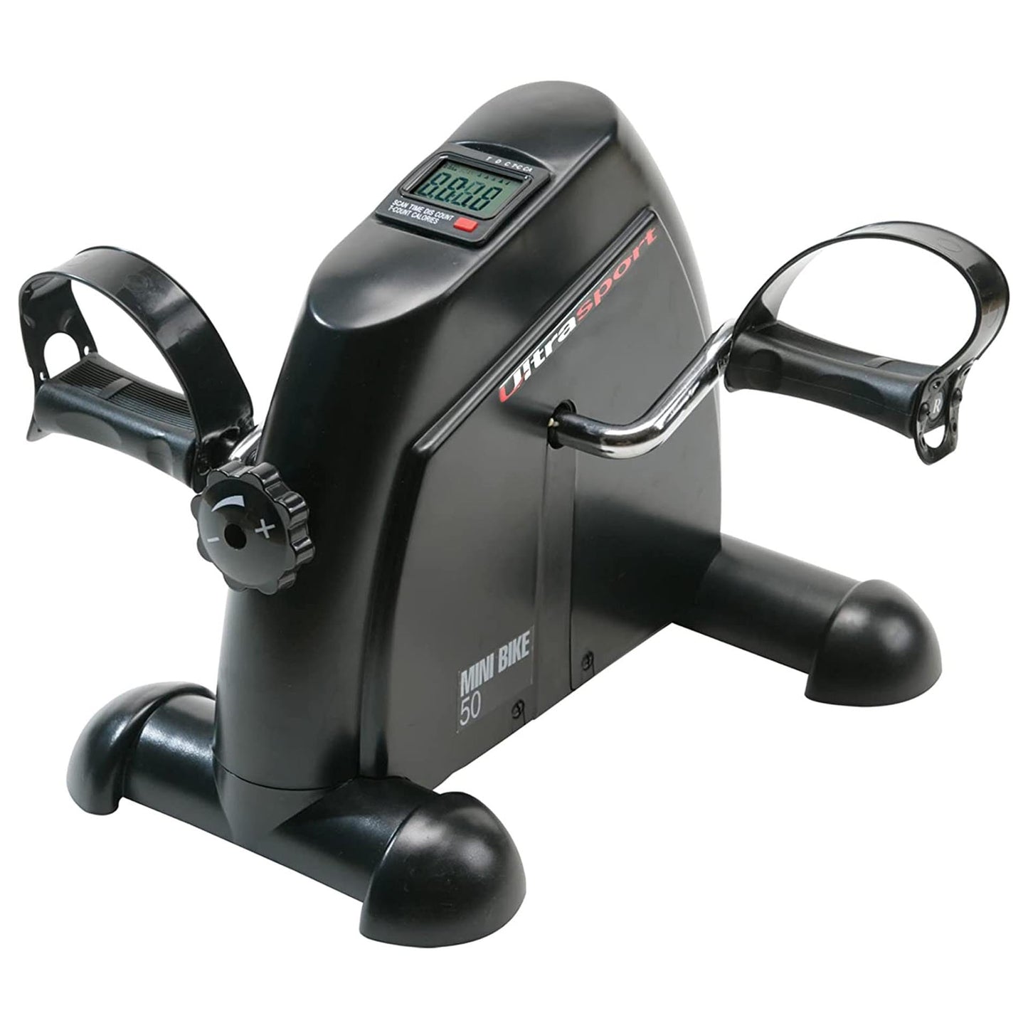 Ultrasport Mini Bike 50 Without Handle, Arm And Leg Trainer, Home Trainer, Mini Bike, Movement Trainer, LCD Display With Computer Function, Ideal For
