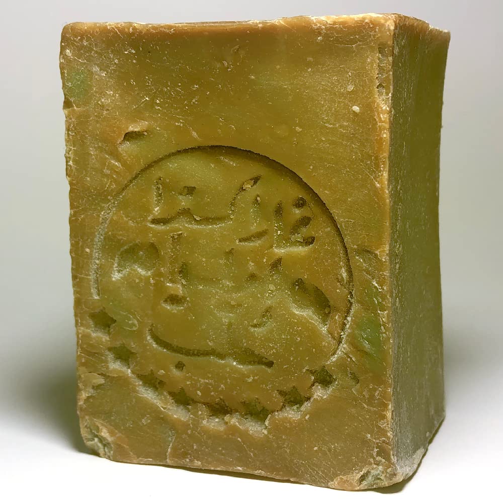 Aleppo Soap - 200 gr each -%25 Laurel Oil,%75 Virgin Olive Oil, Natural & Handmade, with Cotton Bag
