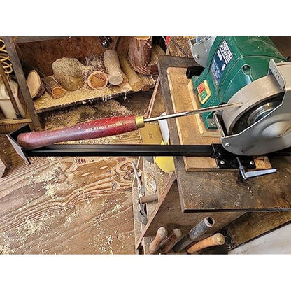 Gouge Chisel Sharpening Jig for Wood Lathe Woodturning chisels for Bench Grinder