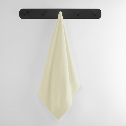 AmeliaHome 50x100 cm Towel 100% Cotton Absorbent Ecru Cream Amari
