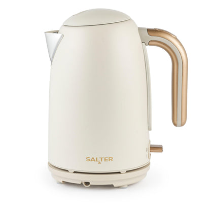 Salter Pebble Kettle  1.7 L Fast Boil Electric Tea Kettle, Removable Limescale Filter, Water Level Indicator, 360 Swivel Base, Viewing Window, Boil