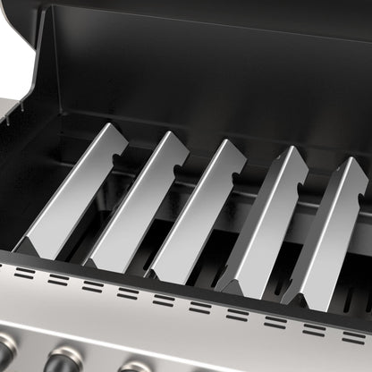 onlyfire Stainless Steel Flavorizer Bars for Weber Genesis II E310, LX E-340 / S-340?Heat Plate Flavor Bars Gas Grill Replacement for Weber Genesis II