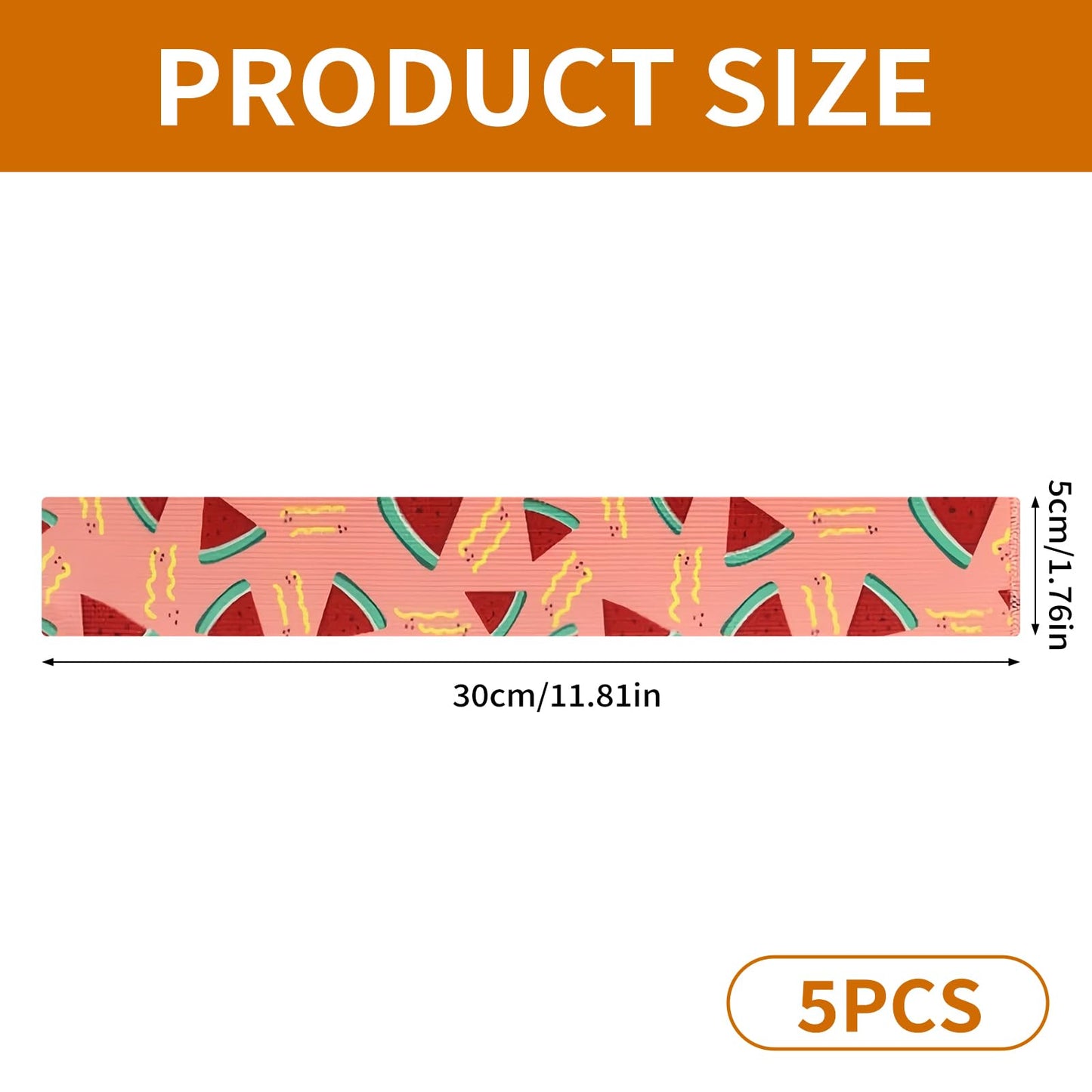 Beach Towel Bands, Beach Towel Bands for Sun Loungers, 5 Styles,30x5cm 5Pcs
