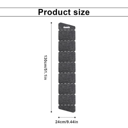 SHENGYIG Cap Organiser for Door – 7 Pockets Hanging Storage, Single Row & Foldable Hat Rack for Baseball Caps, Men’s & Women’s Hats