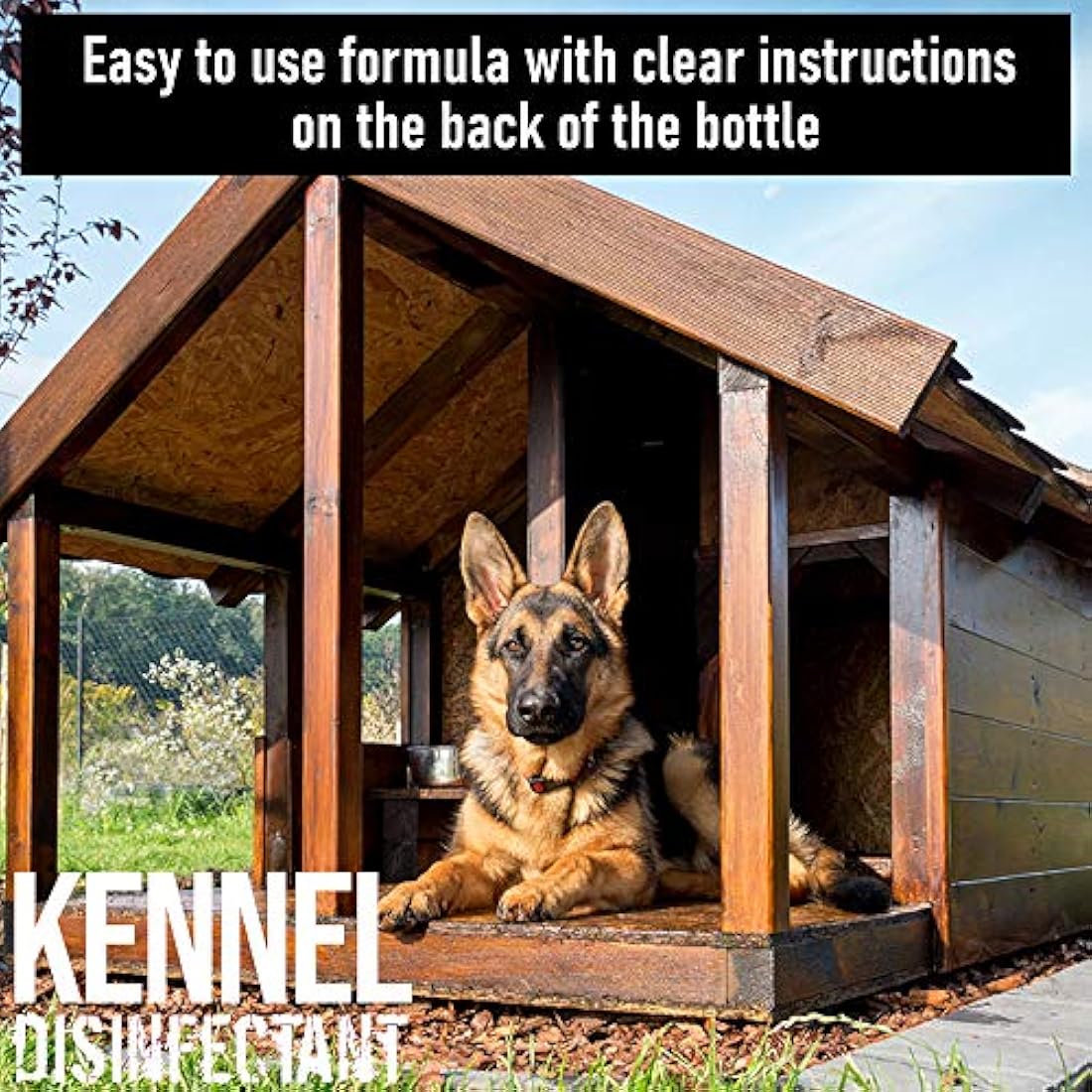 ULTIMA-PLUS XP Kennel Kleen - Disinfectant, Cleaner, Sanitiser, Deodoriser, Concentrated, For use in Kennels, Catteries, Hatches and More! Lavender Fragrance, 5 L
