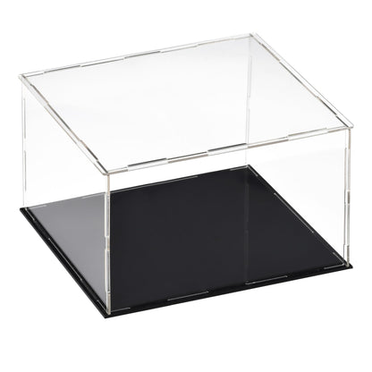 Recogwood Acrylic Display Case, 30 x 30 x 25cm Dustproof Clear Showcase