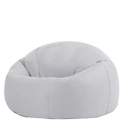 Bean Bag Bazaar Kingston Outdoor Bean Bag with Filling Included, Grey