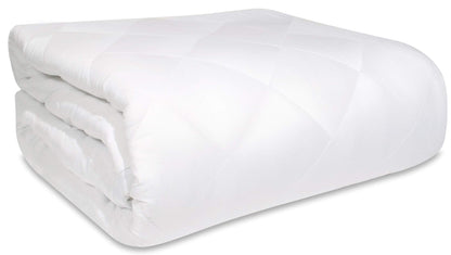GlamHaus Super King Size Electric Blanket Dual Control - Fitted Mattress Fitted Bed Under Cover With Elasticated Skirt - Premium White Diamond Quilted