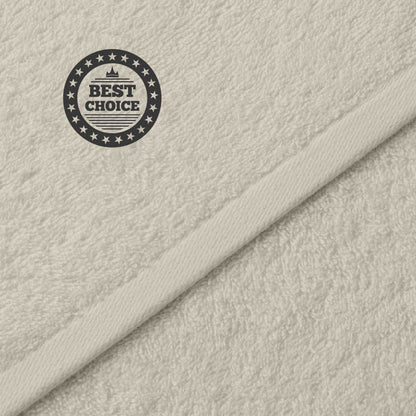 Degrees home - Set of 2 Bidet Towels - Bath Towels - Small Towels - 100% Cotton - 480 g/m² - Dimensions 30 x 50 cm, Beige