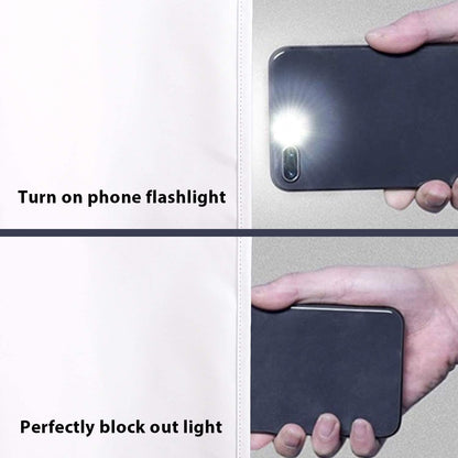 Nopton Textile Blackout Lining for Eyelet Curtains 3 Pass Thermal Insulated Includes Curtain Hooks (90" x 90" (Inc 24 Hooks))