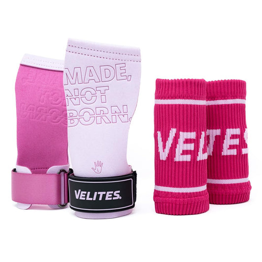 Velites I Grips Quad Pro I Professional Grips for Cross Training or Gymnastics I Suitable for Any Surface I Use with Magnesium I Include Fabric