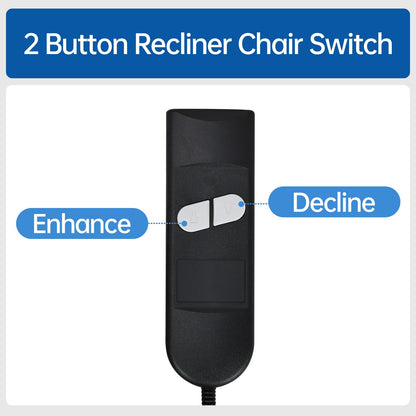 Fromann 2 Button 5 Pin 1 Motor Recliner Remote Replacement Hand Control