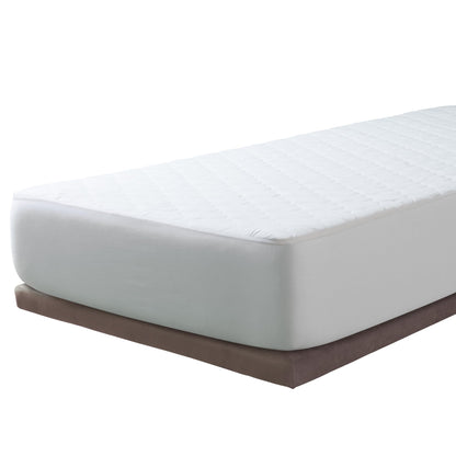 SAVEL - Mattress Cover (70x140 cm) Cot Bed Size | Aloe Vera | Breathable and Waterproof Mattress Protector - White