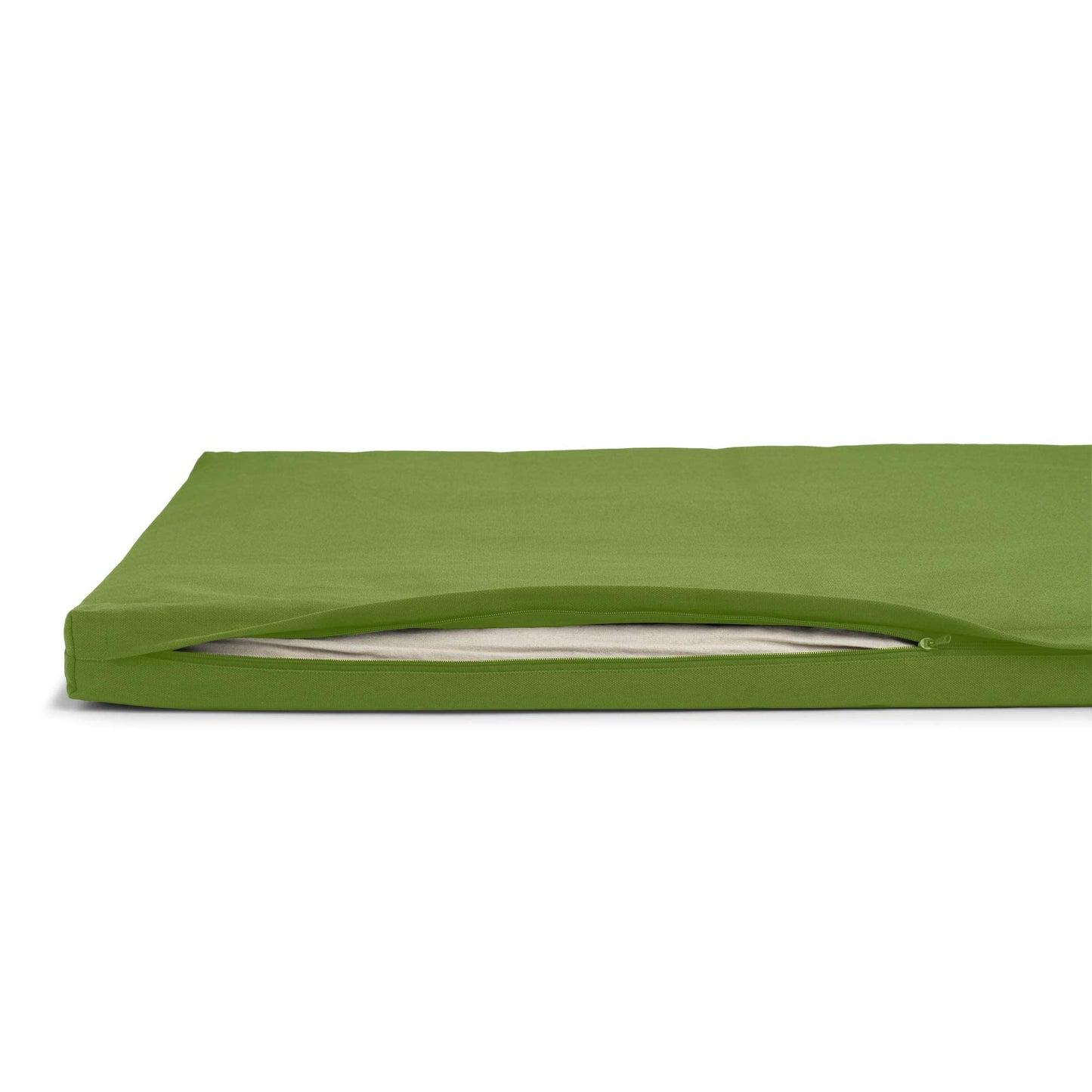 basaho Zabuton Meditation Mat | Organic Cotton | Recycled Fibre Filling (Leaf)