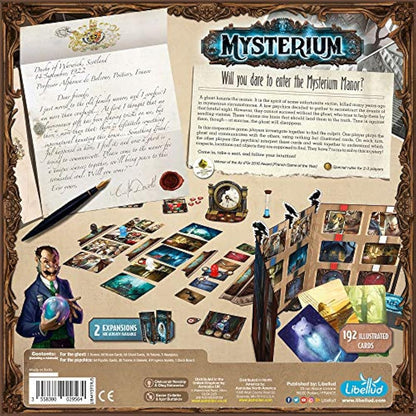 Libellud | Mysterium Board Game (Base Game) | Mystery Board Game | Cooperative Game for Adults and Kids | Fun for Family Game Night | Ages 10 and up | 2-7 Players | Average Playtime 45 Minutes