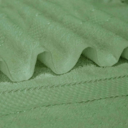 Casabella Luxury Pack Of 4 Bath Sheet 100% Egyptian Cotton Super Soft towel_Smoke Green