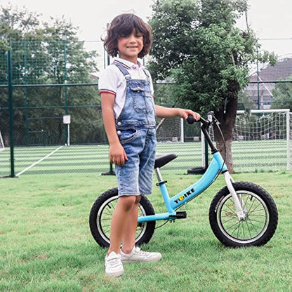 YBIKE Balance Bike 2 in 1,The Dual Use of a kids' Balance Bikes and Kids Bike, for 2 3 4 5 6 7 Years Old -12 14 16 Inches with Training Theory, Brake, Pedal