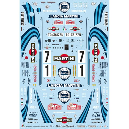 Italeri 1:12 - Lancia Delta HF Integrale