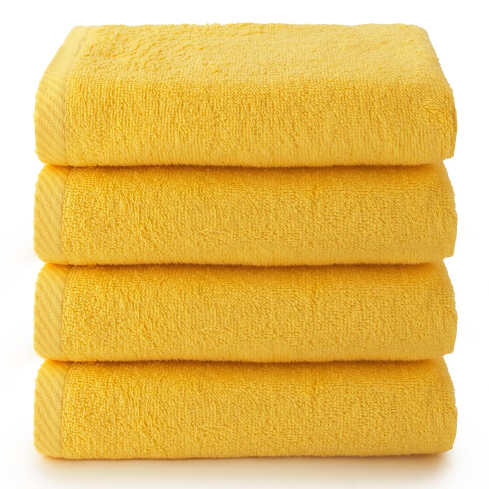 Top Towel - Towel Set - Pack 4 Bidet Towels - Bath Towels - Face Towels - 30x50cm