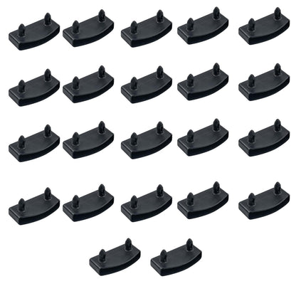 Sgehai 26 Pcs bed slats replacement bed slat end clip,plastic bed slat holders caps 55mm,for double/single bed and king size replacement support cap