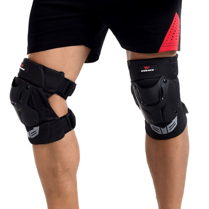 Lixada 1 Pair Cycling Knee Brace Bicycle MTB Bike Motorcycle Riding Knee Support Protective Pads Guards Outdoor Sports Cycling Knee Protector Gear
