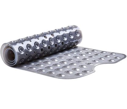 Senshuomy Bath Mat with 200 Suction Cups, Non-slip, Anti-Mould Shower Mat for Bathroom Tubs, Bpa and Latex-Free, Machine Washable, 100 X 40 cm