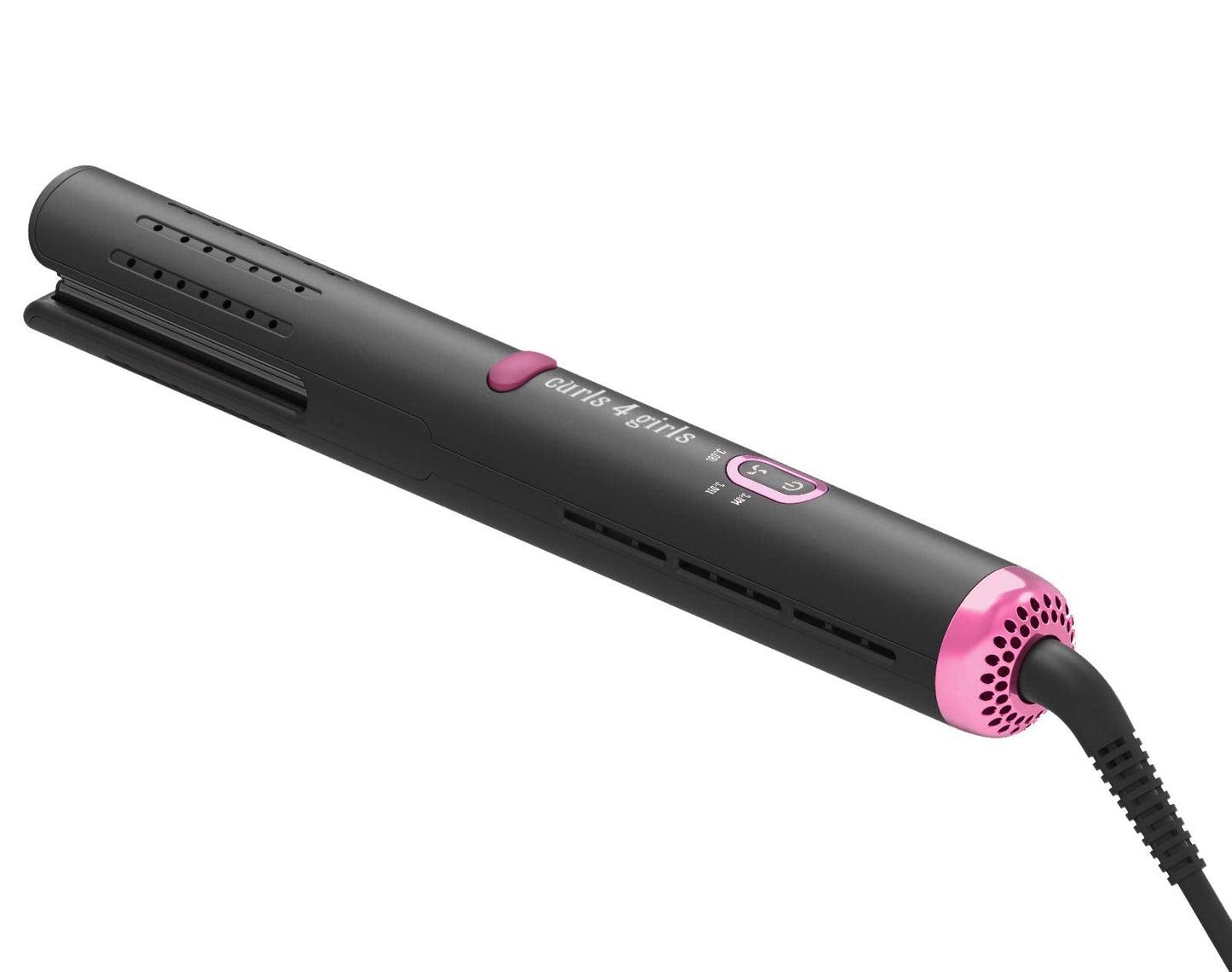 Curls 4 Girls Magic Styler ? Professional Hair Styling Tool for Perfect Curls, Waves & Straightening with Cool Air Technology for Quick, Beautiful