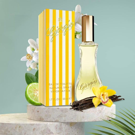 Giorgio Beverly Hills Eau de Toilette Spray, 90ml, Floral Oriental Fragrance, Luxury Perfume for Women