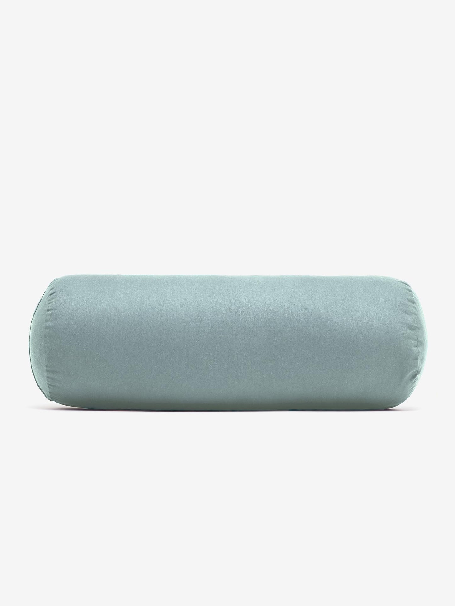 Yogamatters Organic Cotton Bolster | Removable Washable Cover | Yoga Bolster Cushion for Restorative Yoga and Meditation (Mineral)
