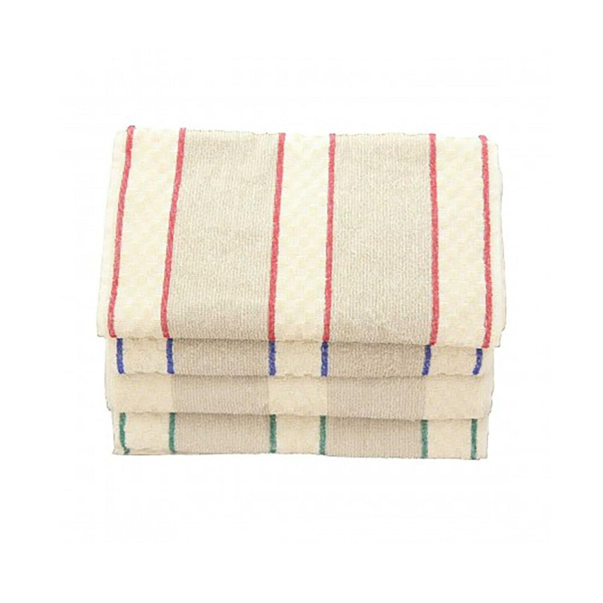 aztex Traditional 100% Cotton Roller Towels - Blue Stripe