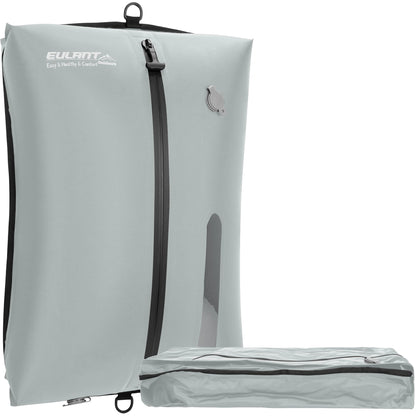 EULANT Vacuum Storage Bags for Travel, Reusable Vacuum Zipper Sealer Bag for Clothes